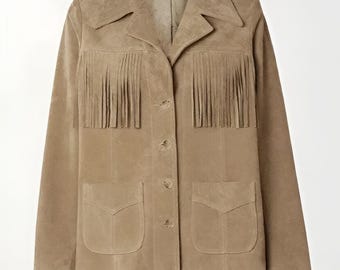 Ladies Fringes Vintage Style Leather Jacket Suede Leather Jacket, Ladies Leather Jacket , Western Jacket- Gifts For Her