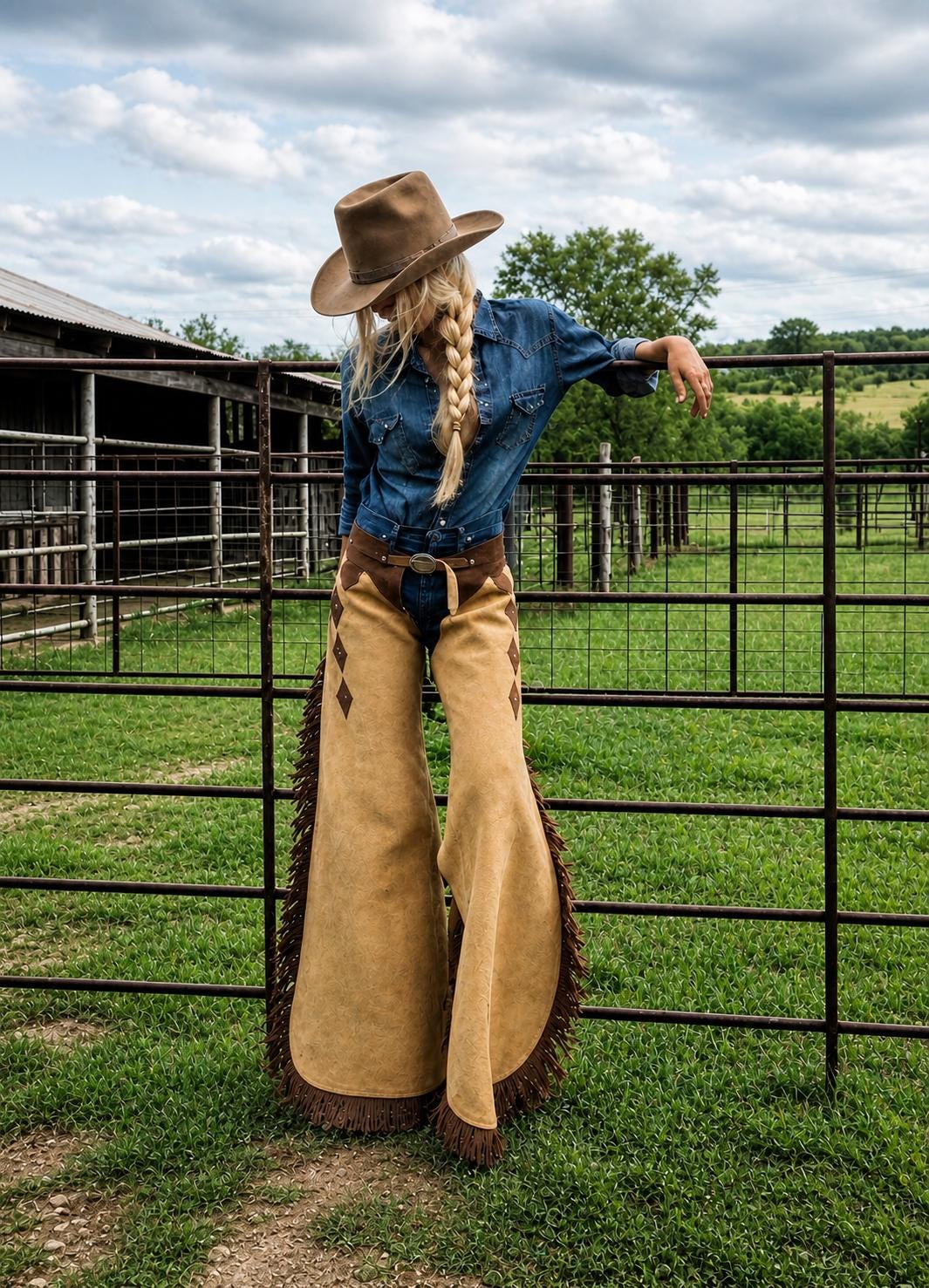 ladies western dress pants res--occasion--day