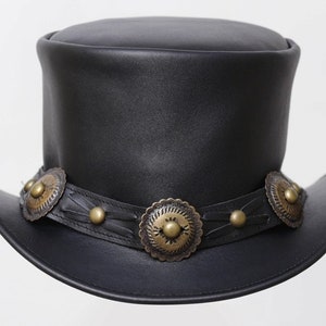 Chapeau en cuir pour hommes et femmes, casquette d... - Grandado