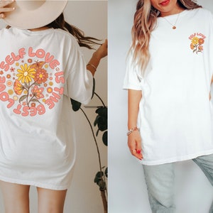 Self Love Comfort Colors Oversized Shirt You Matter tshirt, You Are Enough tshirt Mental Health Shirts Women Inspirational Shirts Be kind