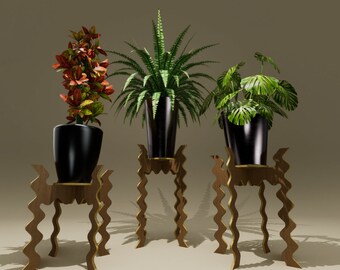 Plant stand, Tiered plant stand, Wooden plant stand, Cnc cut files, Cnc files, Home decor