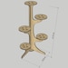 Plant Stand, Tiered Plant Stand, Wooden Plant Stand, Cnc Cut Files, Cnc ...