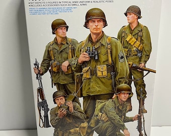 1/35 Tamiya WWII US Infantry Scout Soldiers