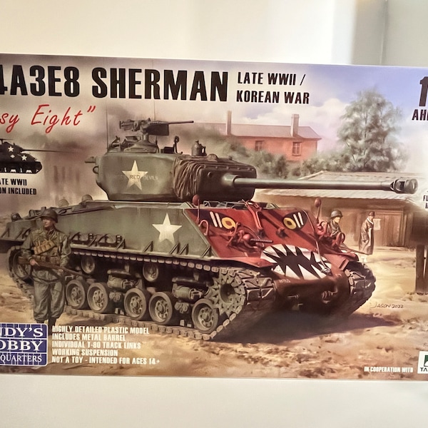 Andy's Hobby HQ 1/16 M4A3E8 Sherman (Late WWII/ Korean War