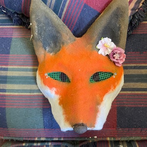 Fox therian mask design by FrolickingFinn on DeviantArt