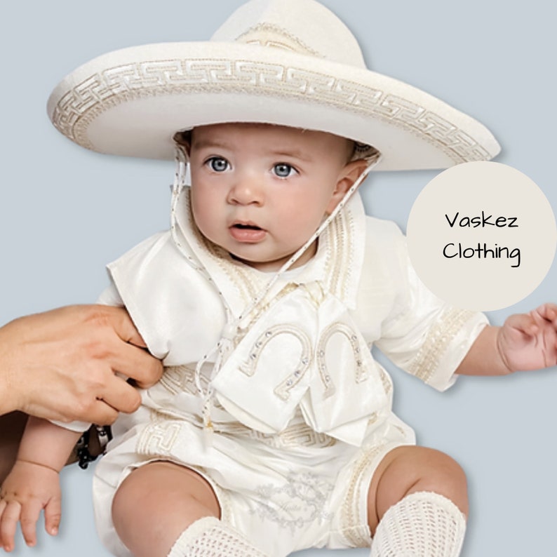 Boy Charro Outfit Baptism Charro Suit Charrito Baby Infant Charro