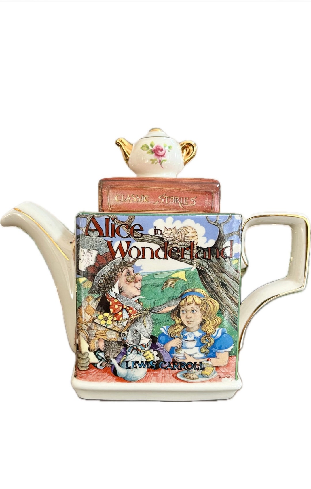 James Sadler ALICE IN WONDERLAND Vintage Teapot Etsy
