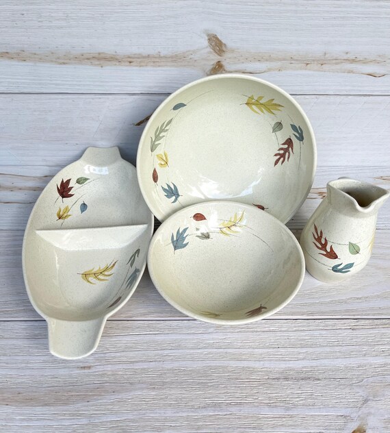 FRANCISCAN AUTUMN LEAVES Pattern, 1960's Vintage Dinnerware