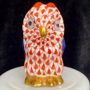 ヴィンテージ ヘレンド フクロウ 陶器 彫像 彫刻 置物 - Etsy 日本