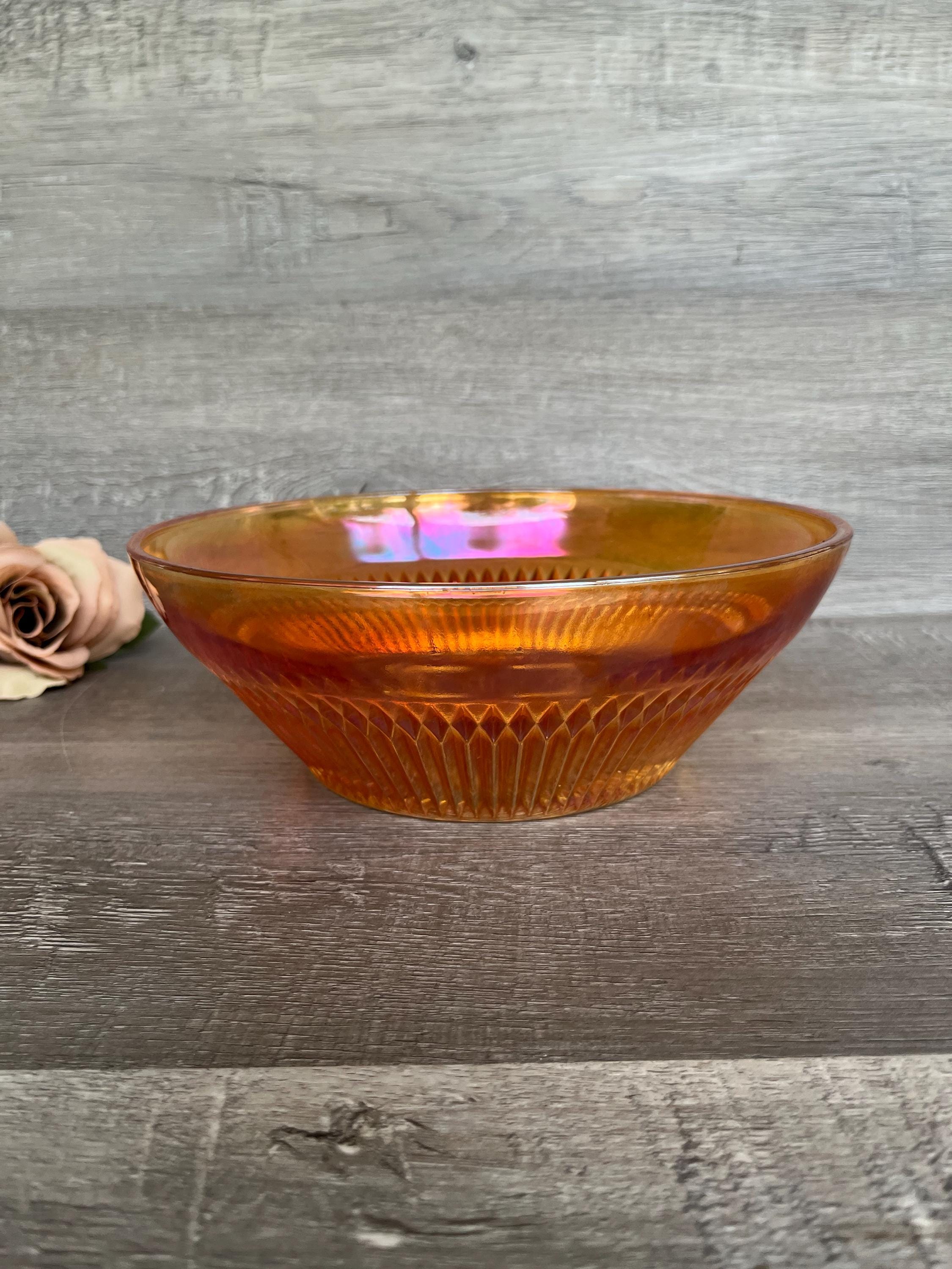 マリーゴールドカーニバルガラスボウル、ジャネットガラス