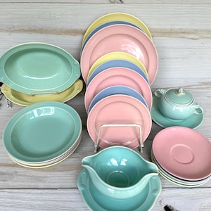 Vintage Luray Pastels Dinnerware: Taylor Smith & Taylor, 1950s USA, Choice of Item