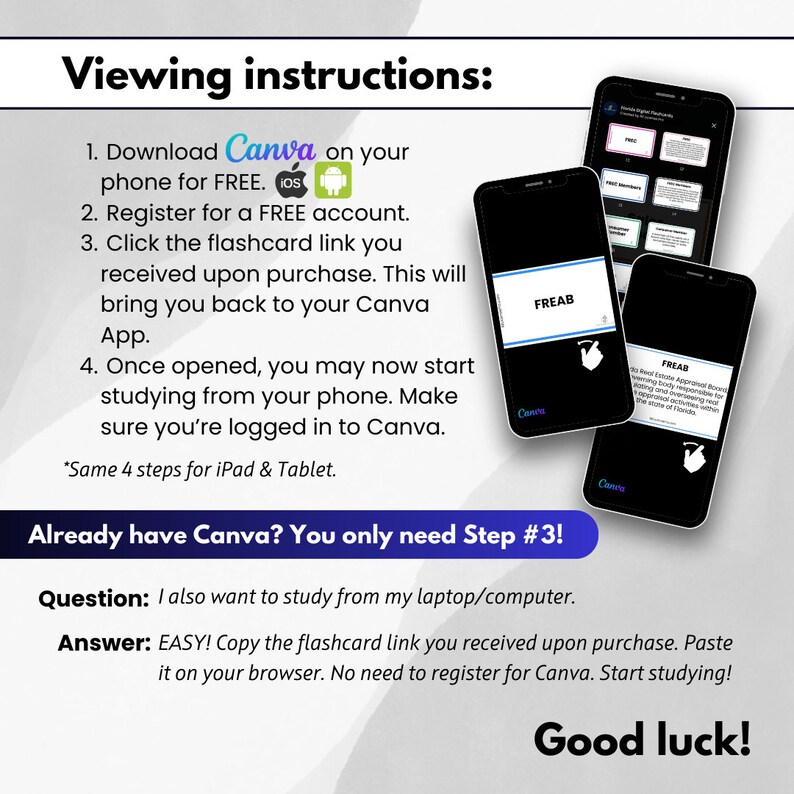 Florida Real Estate Exam Flashcards, DIGITAL Real Estate Exam ...