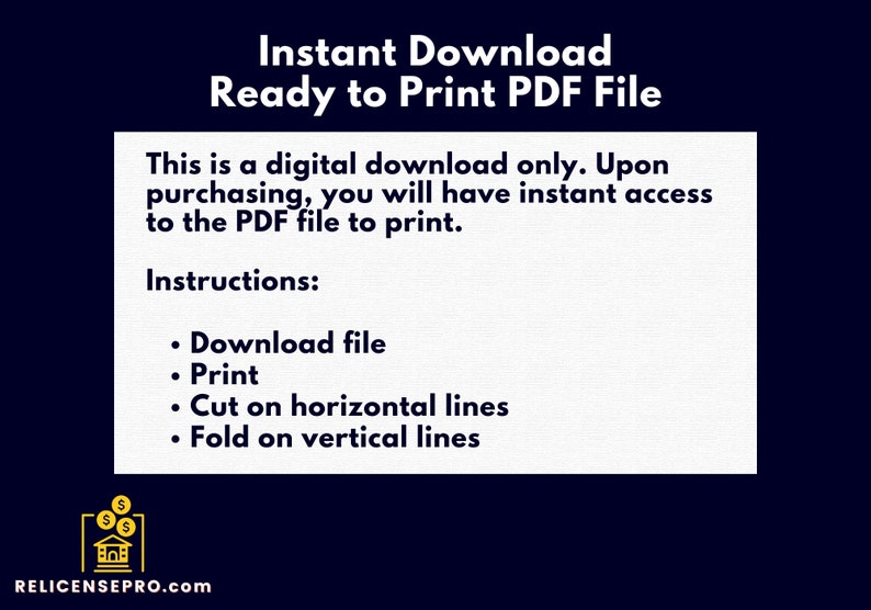 Print real estate exam flashcards from Etsy,

Purchase, download, print, cut & fold to create your flashcards.