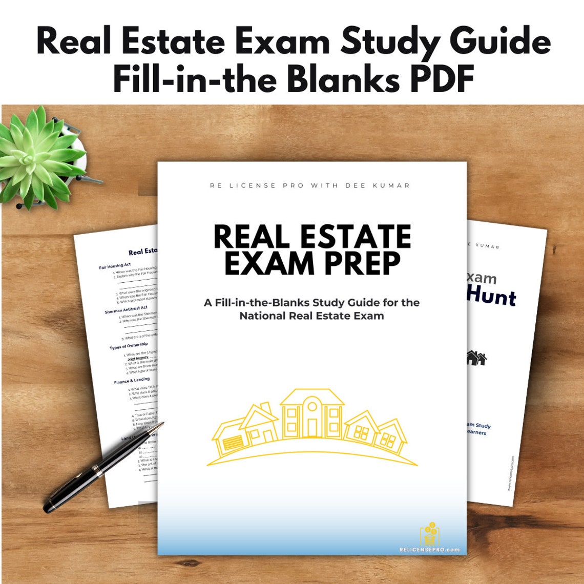 Real Estate Exam Prep Real Estate Study Guide Buildyourown Printable
