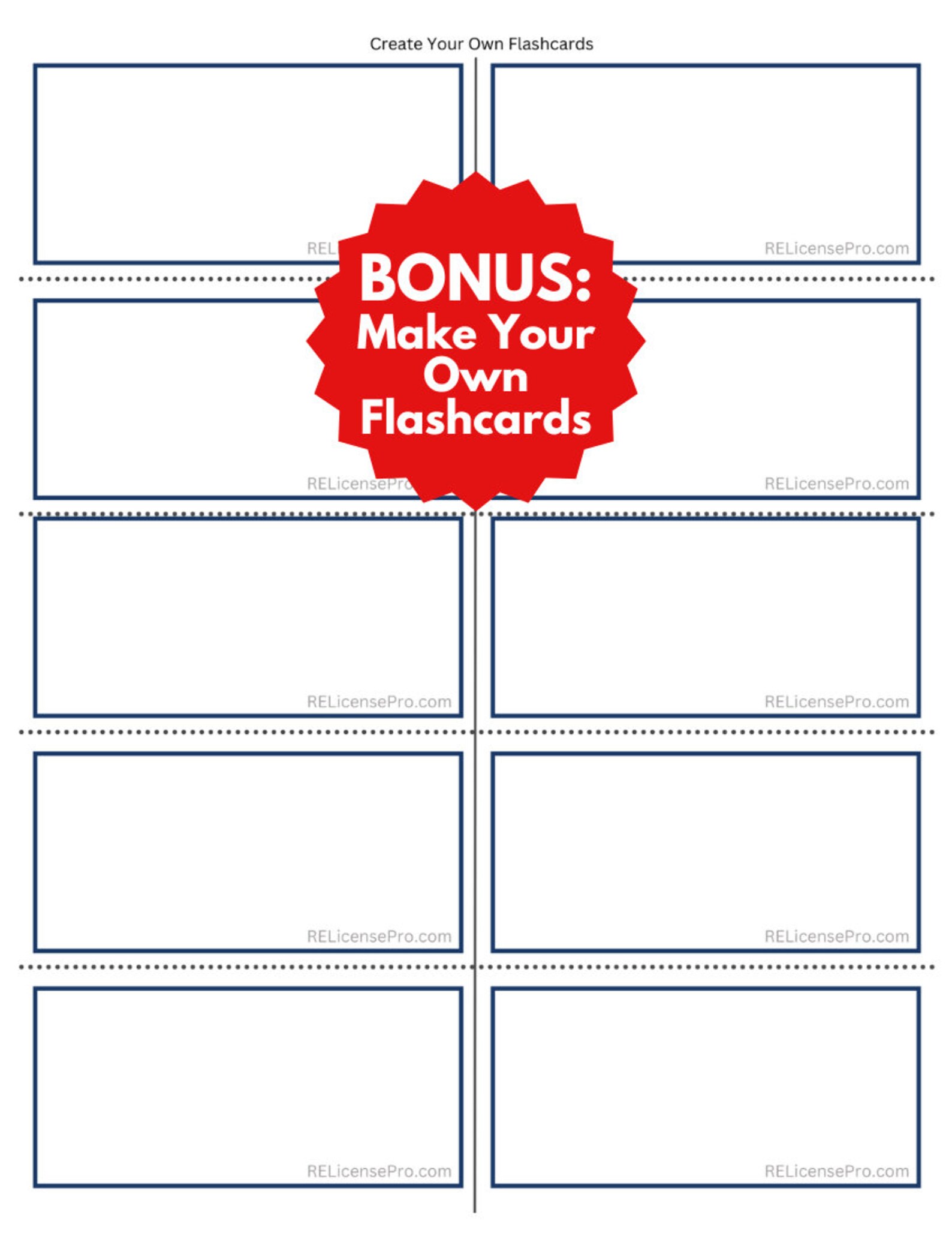 Real Estate Flashcards, Real Estate Vocabulary PDF - Over 300 Printable ...