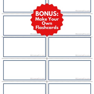 Real Estate Flashcards, Real Estate Vocabulary PDF - Over 300 Printable ...