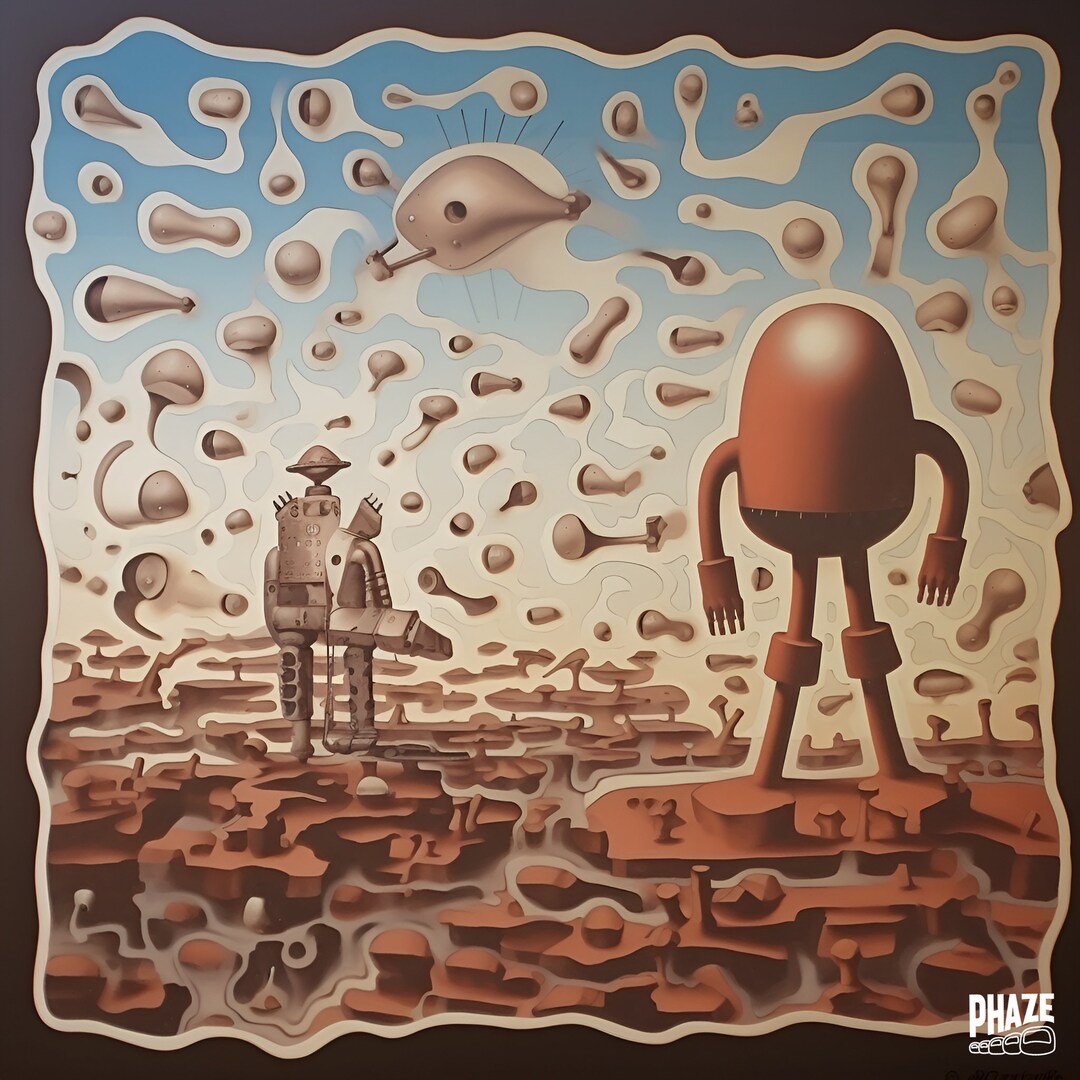 Printable Surreal Painting, Modern Art, Lowbrow Pop Surrealism, Art ...