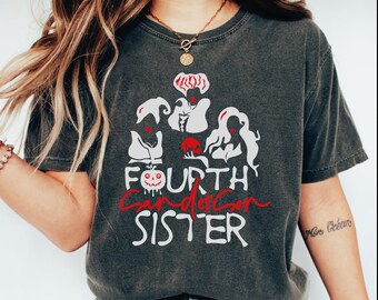 Fourth Sanderson Sister Dtf, Halloween Design, Ready to Press DTF Transfer, Iron on Decal, Direct to Film Transfer, Halloween DTF  SA260