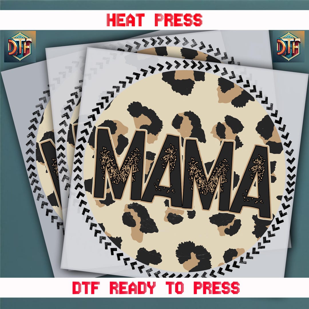 Mama, Mothers Day Shirt, Ready to Press DTF Transfer, Iron on Decal ...