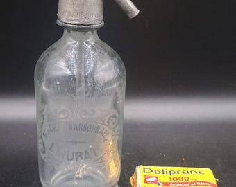 Demi siphon eau et limonades gazeuses glacière narbonnaise l. murat narbonne