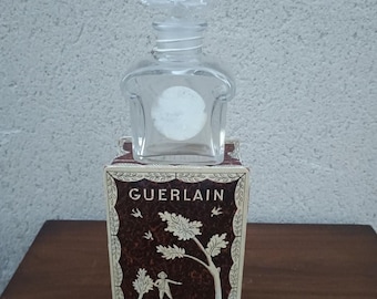 Boîte et flacon de parfum güerlaïn mïtsoukô en cristal de baccarat