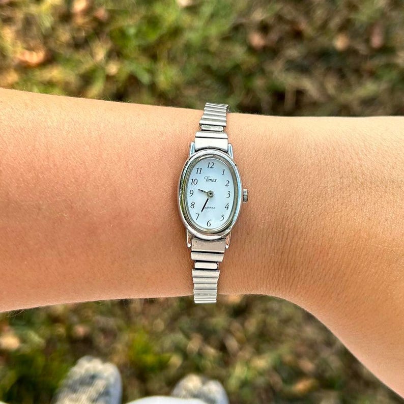 Vintage Silver Tone Ladies Wrist Watches Different Style Options, Timex — free download