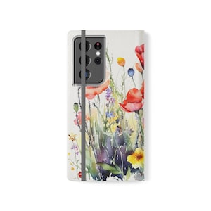Samsung floral Flip Cases 3