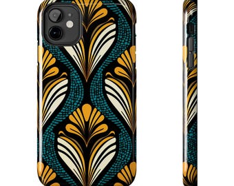 Floral Tough Phone Case: Impact Resistant Polycarbonate Shell