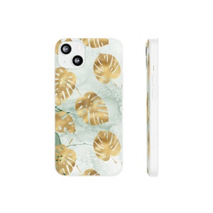 Tropische Blätter Handyhüllen Natur iPhone Hülle Botanische Blätter iPhone Hülle Geburtstagsgeschenk für Sie Ihn Mama DAD iPhone 13 12 11 Pro Max Mini X