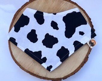 Cow Print Bandana