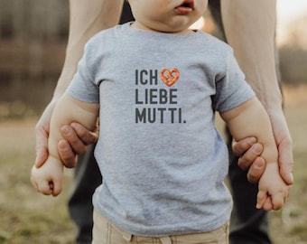 Ich Liebe Mutti Infant T-Shirt: German Oktoberfest Toddler Tee