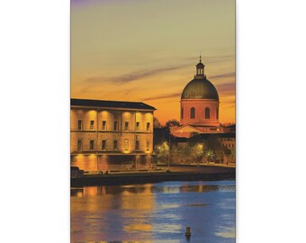 Cuadro en lienzo de Toulouse, Francia: Monumento histórico de la Cúpula de la Grave
