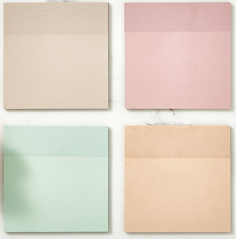 Transparent Matte Sticky Notes | Plastic Clear Sticky Notes for ...