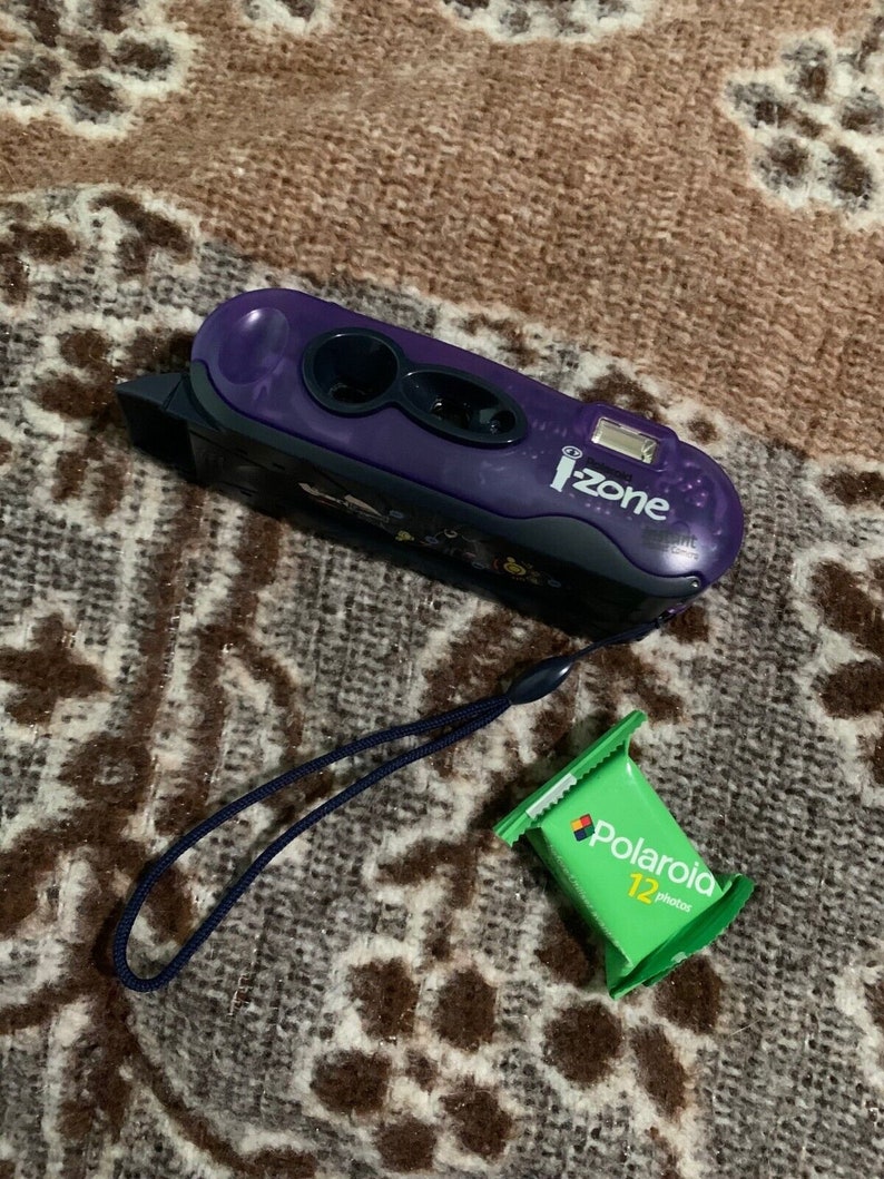 Polaroid Vintage 90s Izone Instant Pocket Camera Transparent Etsy