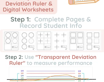 Developmental Pre-Writing and Scissor Skills Worksheets and Data Tracker