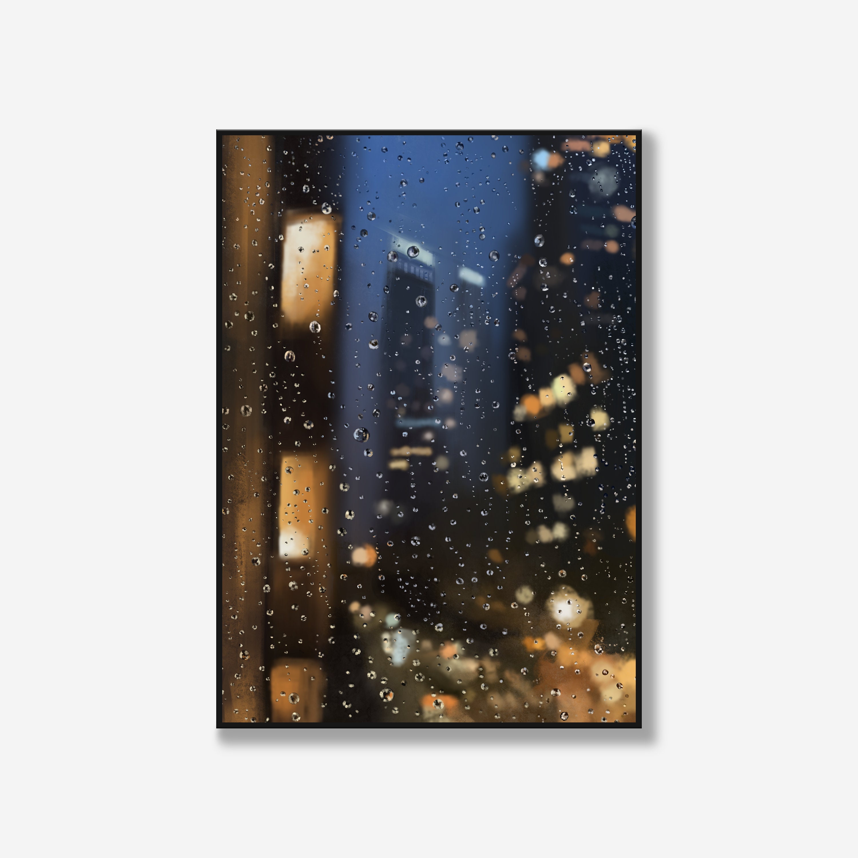Rainy Day || Digital Art Print, Printable Art, Instant Download ...
