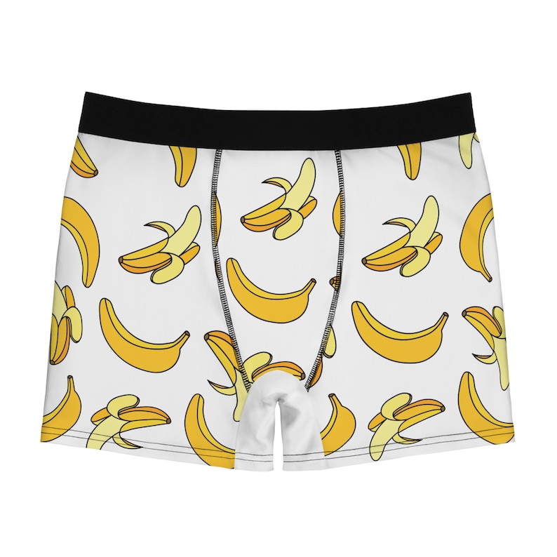 Gag Gifts Banana Lover, Men's Banana Boxer Briefs, Banana Peeking From