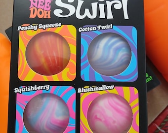 Needoh SWIRL, 4 in box !  So hard to find. Only 1 left. 39.00. + Freebies included with your order. Order Now- Get it before it's gone!