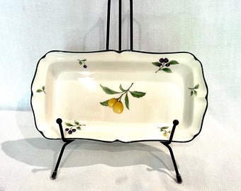 Noritake Gala Cuisine Fruit Parfait relish/butter tray