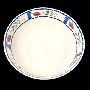 Adams Lancaster Perfect rare vintage 9&quot; handpainted salad bowl