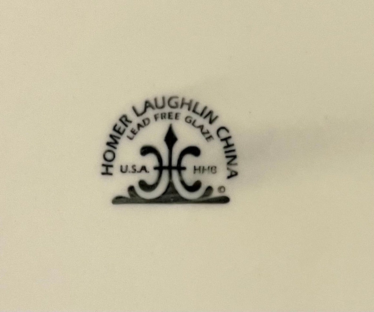 Homer Laughlin Green Checkers Dinner Plate Etsy