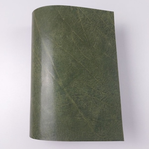 Leather Missouri Olive  panels /sheets /pieces | Missouri La Perla Azzura | Vegetable tanned leather