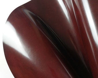 Shell Cordovan | Rocado Classic Burgundi | Shell cordovan leather | Vegetable tanned leather | Italian leather