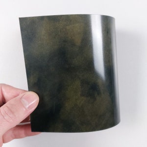 Rocado Cordovan art. Museum Green leather panels /sheets/peaces | Rocado Shell Cordovan leather
