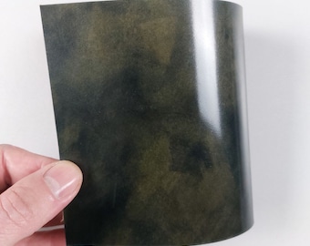 Rocado Cordovan art. Museum Green leather panels /sheets/peaces | Rocado Shell Cordovan leather