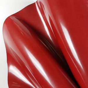 Shell Cordovan | Rocado Classic Red | Shell cordovan leather | Vegetable tanned leather | Italian leather