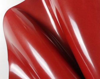 Shell Cordovan | Rocado Classic Red | Shell cordovan leather | Vegetable tanned leather | Italian leather