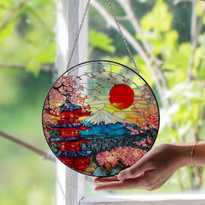 Japanese Stained Glass - Etsy