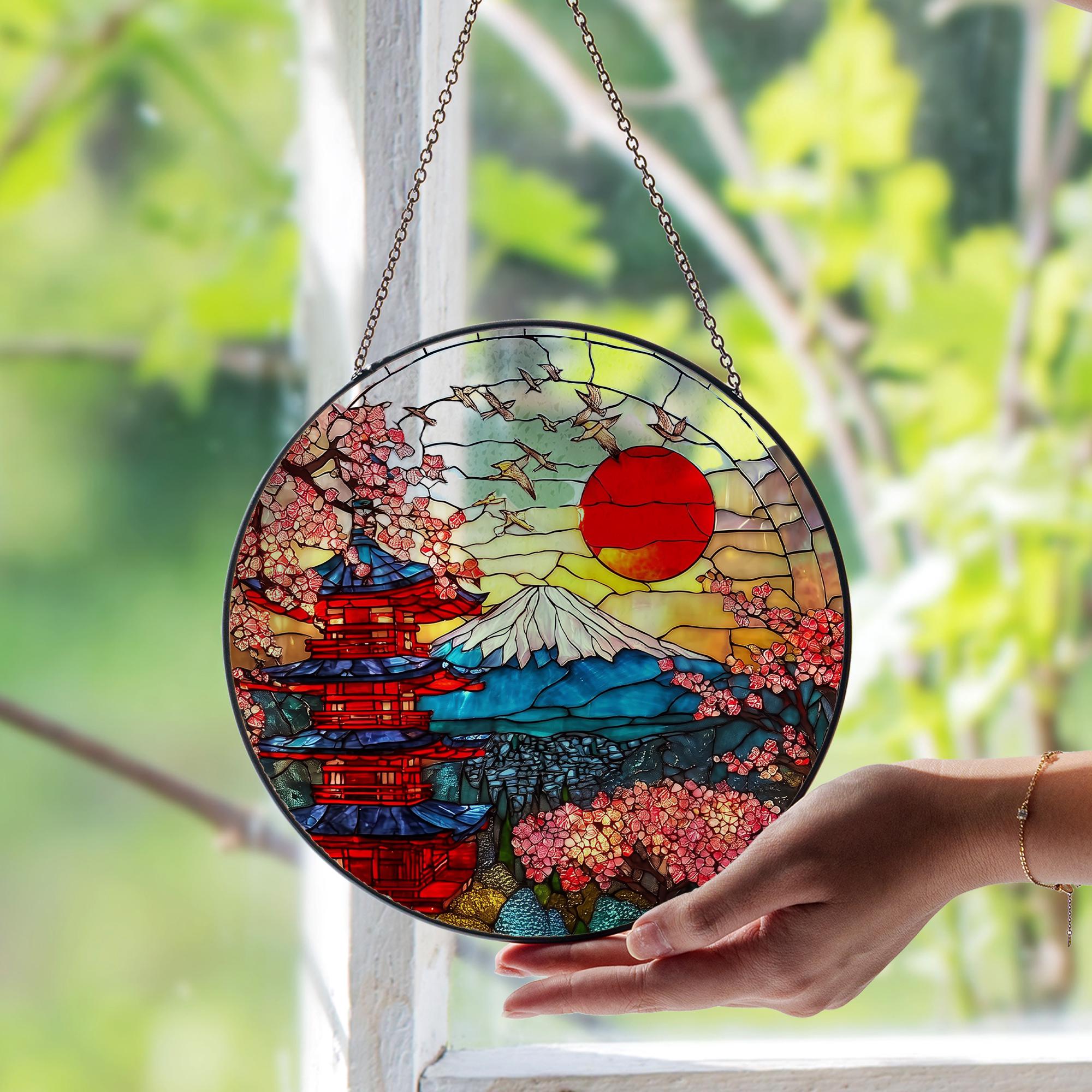 Fuji Stained Glass - Etsy