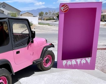 Photo Booth Prop Box by Party Parti Partay  - BLUEPRINTS (Instant Digital Download ONLY, NOTHING will be shipped)! Diy project!